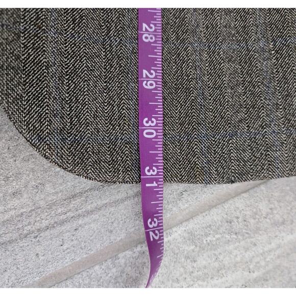 Arya Pure Wool Tweed Blazer Jacket Sport Coat Sz 42 R France - Picture 13 of 16